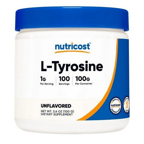 Nutricost, L-Tyrosine Powder, 100 Grams