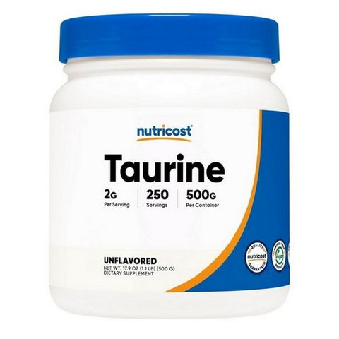 Nutricost, Taurine Powder, 500 Grams