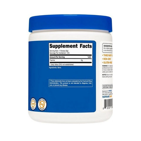 Nutricost, Taurine Powder, 250 Grams