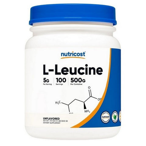 Nutricost, L-Leucine Unflavoured, 500 Grams