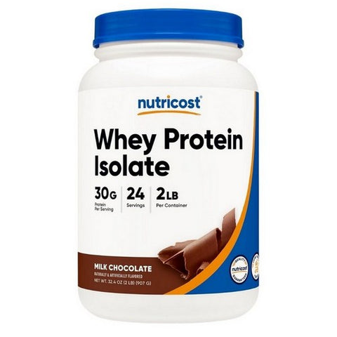Nutricost, Whey Protein Isolate Powder Chocolate, 2 Lbs