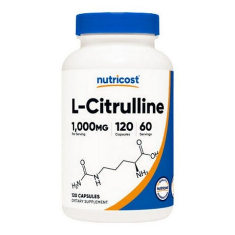 Nutricost, L-Citrulline Capsules, 1000 Mg, 120 Count
