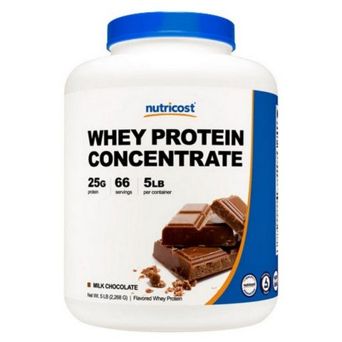 Nutricost, Whey Protein Concentrate Powder Chocolate, 5 Lbs