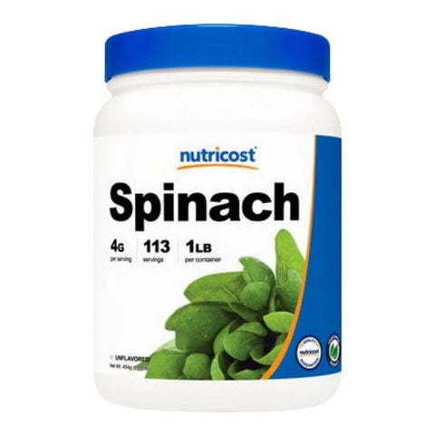 Nutricost, Organic Spinach Powder, 1 Lb