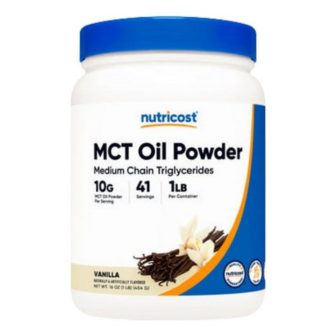 Nutricost, MCT Oil Powder Vanilla, 1 Lb