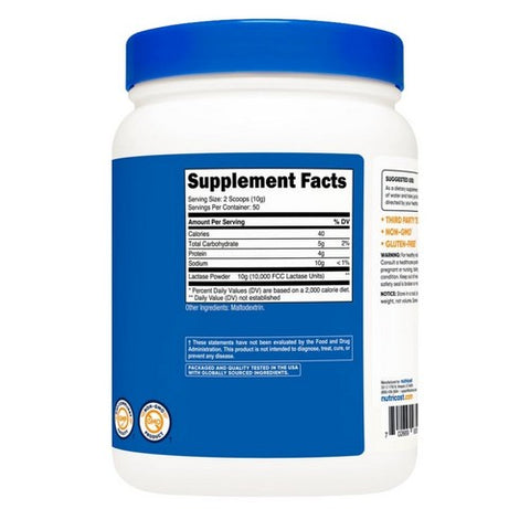 Nutricost, Lactase Powder, 500 Grams