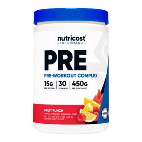 Nutricost, Pre-X Complex Fruit Punch, 30 Serving