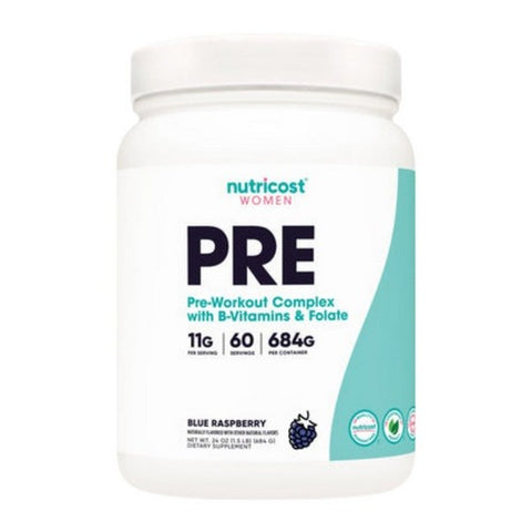 Nutricost, Preworkout For Women Blue Raspberry, 60 Servings