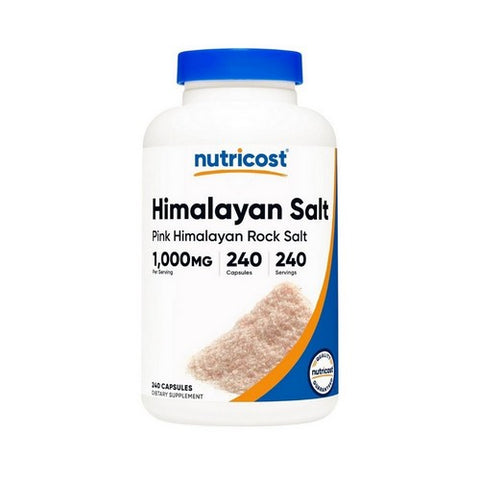 Nutricost, Himalayan Salt Capsules, 1000 Mg, 240 Count