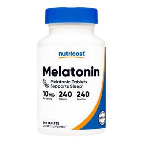 Nutricost, Melatonin Tablets, 10 Mg, 240 Count