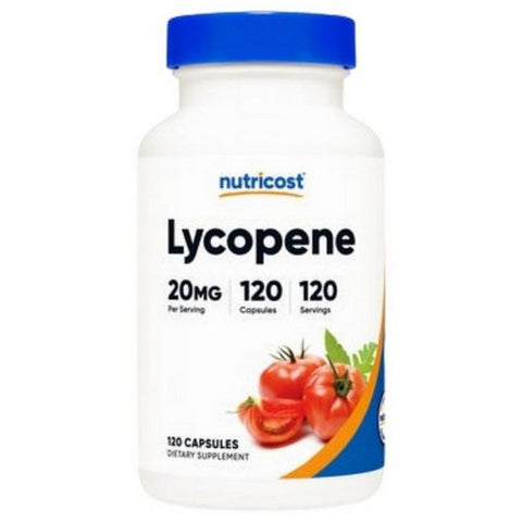 Nutricost, Lycopene Softgels, 20 Mg, 120 Count