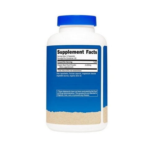 Nutricost, Beet Root Capsules MWO, 2,400 Mg, 180 Count