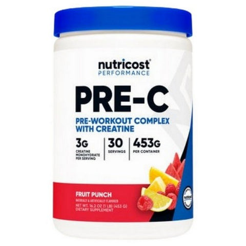 Nutricost, Pre With Creatine Fruit Punch, 30 Serving