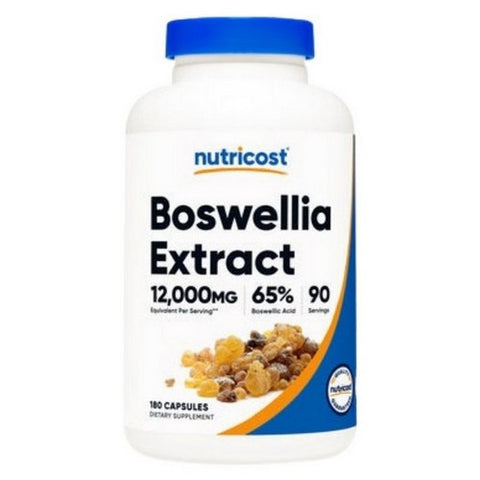 Nutricost, Boswellia Extract 65% Boswellic Acid Capsules, 1,200 Mg, 180 Count