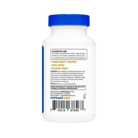 Nutricost, Apigenin Capsules, 50 Mg, 180 Count