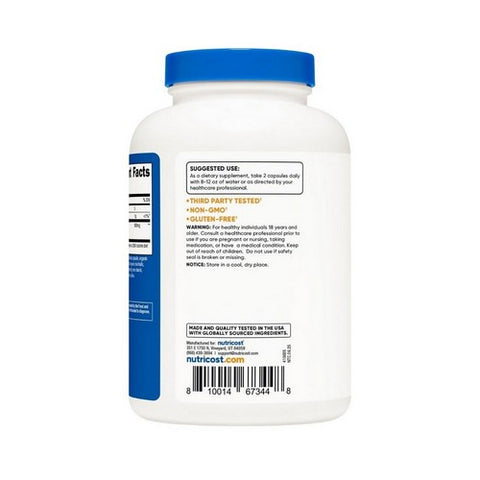 Nutricost, Bamboo Extract Capsules, 800 Mg, 240 Count