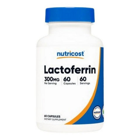 Nutricost, Lactoferrin Capsules, 300 Mg, 60 Count