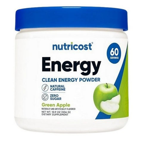 Nutricost, Energy Complex Powder Green Apple, 60 Servings