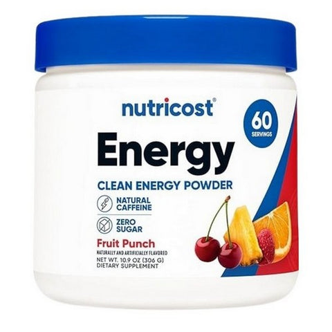 Nutricost, Energy Complex Powder Fruit Punch, 60 Servings