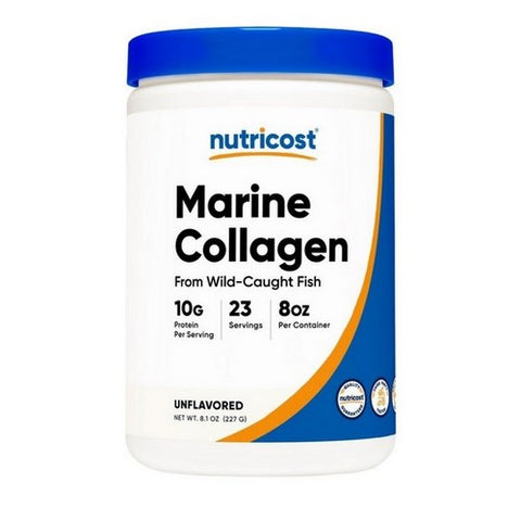 Nutricost, Marine Collagen Powder Wild-Caught, 8 Oz