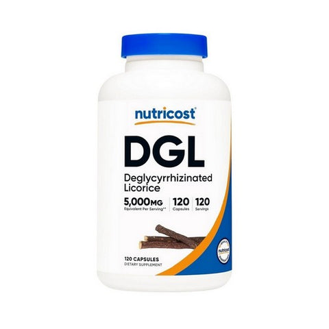 Nutricost, DGL Capsules, 5000 Mg, 120 Count