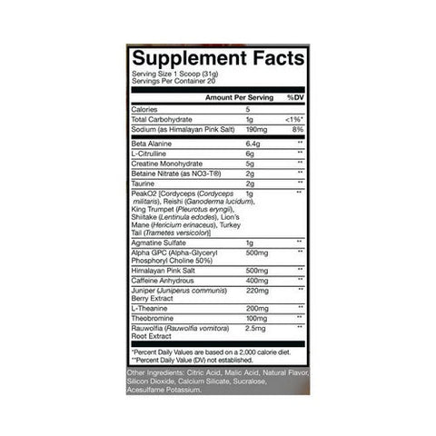 Raw Nutrition, Cbum Thuper Thavage White Cherry, 516 Grams