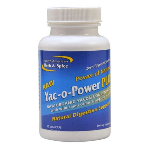 North American Herb & Spice, Yac-o-Power Plus, 60 Capsules