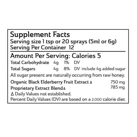 Mickelberry Gardens, Elderberry Honey Tonic, 4 Oz