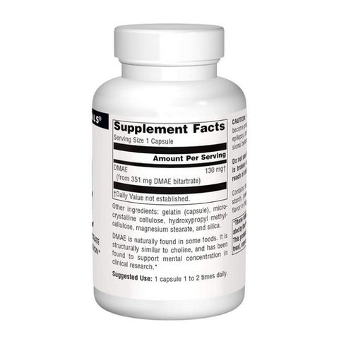 Source Naturals, Dmae Capsules, 100 Caps