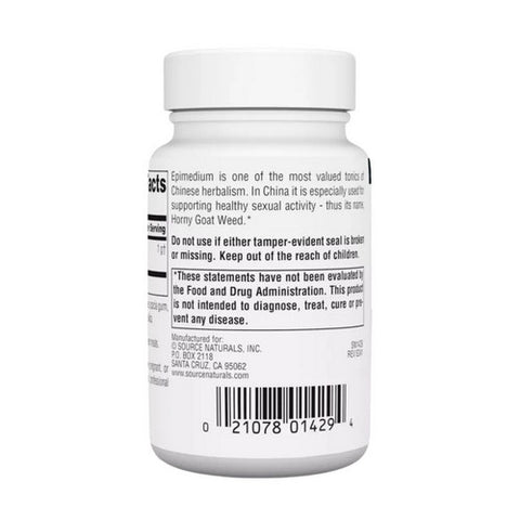Source Naturals, Horny Goat Weed, 1000 MG, 30 Tabs