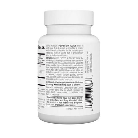 Source Naturals, Potassium Iodide, 240 Tabs