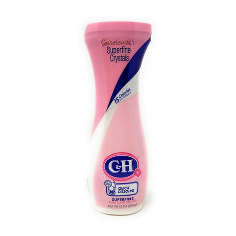 Pure Cane Sugar Quick Dissolve Superfine 12 Oz (Case Of 6) by C & H