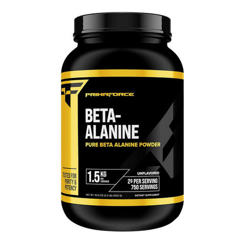 Primaforce, Beta-Alanine Powder Unflavored, 1.5 Kgs