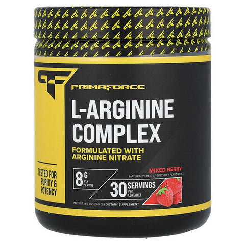 Primaforce, L-Arginine Complex Mixed Berry, 30 Servings