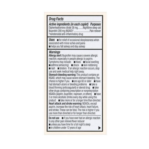 Foster And Thrive, Ibuprofen PM, 200 Mg, 40 Caps Foster And Thrive