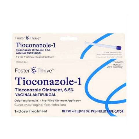 Foster And Thrive, Tioconazole-1 6.5% Ointment, 0.16 Oz