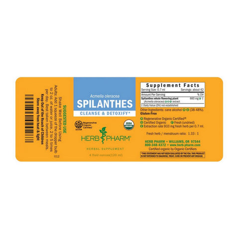 Herb Pharm, Spilanthes, 4 oz