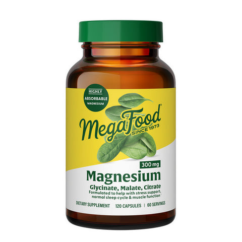 MegaFood, Magnesium 300, 120 Capsules