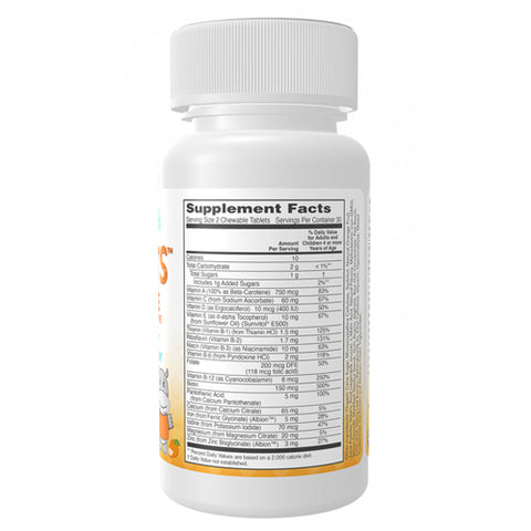 Now Foods, Kid Vits Juicy Orange Chewable Tablets, 60 Lozenges