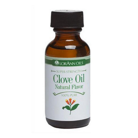 Super Strength Clove Leaf Essential Oil Natural Flavour 1 Oz by Lorann Oils