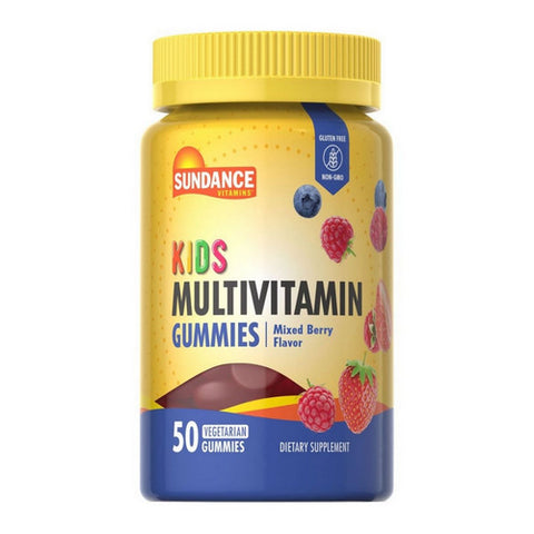 Sundance, Kid's Multivitamin Gummies Natural Mixed Berry, 50 Count