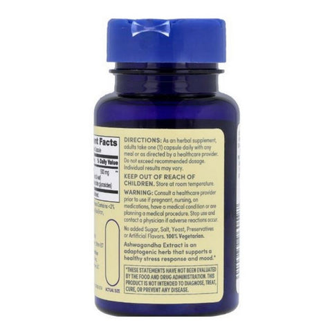 Foster And Thrive, Ashwagandha Extract Capsules, 500 Mg, 60 Count