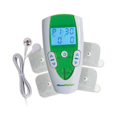 Carex, AccuRelief Dual Channel Pain relief Device Tens Kit, 1 Count