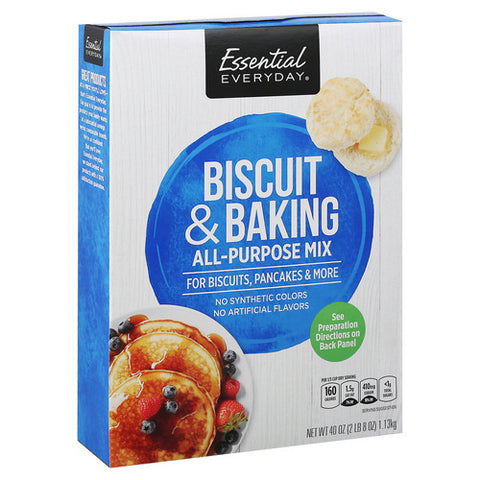 Essential Everyday, All Purpose Mix Biscuit And Baking, 40 Oz (Case Of 12)