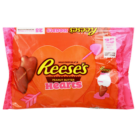 Reese's, Hearts Milk Chocolate Peanut Butter, 15 Oz (Case Of 15)