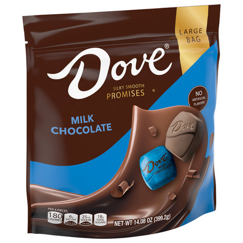 Dove, Promises Milk Chocolate Candy Bag, 14.08Oz (Case Of 8)