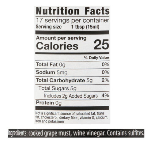 Monari Federzoni, Balsamic Vinegar Of Modena Aged, 8.5 Oz (Case Of 6)