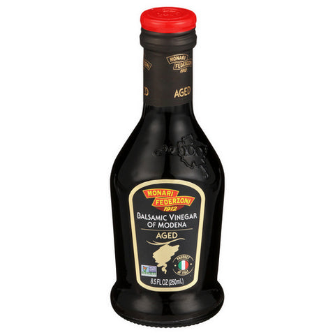 Monari Federzoni, Balsamic Vinegar Of Modena Aged, 8.5 Oz (Case Of 6)