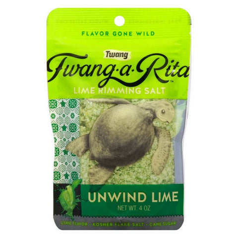 Twang, Unwind Lime Rimming Salt, 4 Oz (Case Of 10)