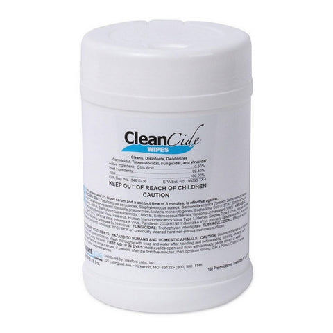 Disinfectant Wipes 160 Count by Cleancide